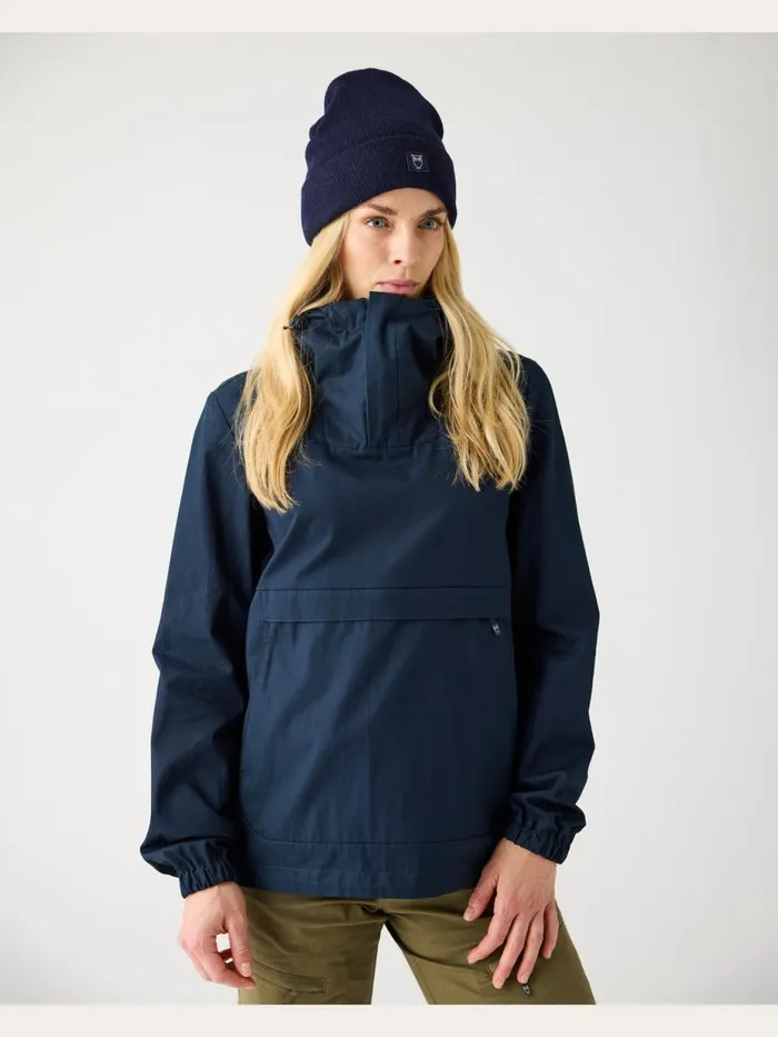 KnowledgeCotton Apparel Jackets And Vests Organic Cotton Canvas Anorak Jacket GOTSVegan Total Eclipse 8211 Men KnowledgeCotton Apparel Jackets And Vests Organic Cotton Canvas Anorak Jacket GOTSVegan Total Eclipse 8211 Men