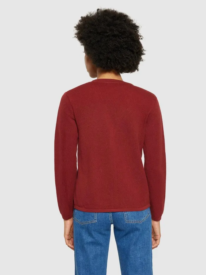 KnowledgeCotton Apparel Knits Cotton Micro Bubble Cardigan Regenerative Organic Certified 8211 Women KnowledgeCotton Apparel Knits Cotton Micro Bubble Cardigan Regenerative Organic Certified 8211 Women