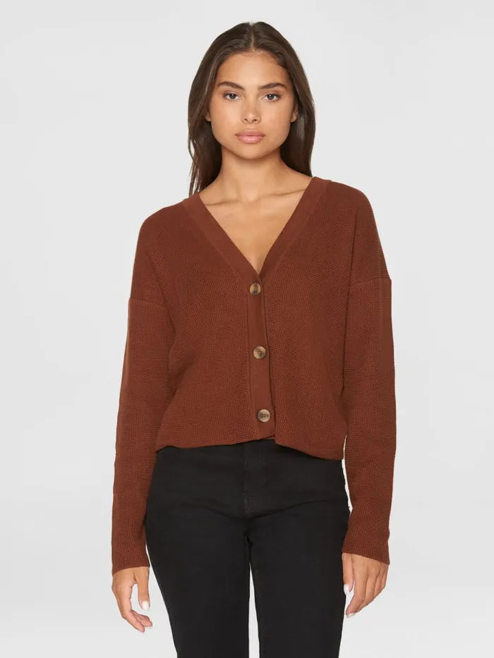 KnowledgeCotton Apparel Knits Loose Cotton Racking Stitch Cardigan Gotsvegan 8211 Women KnowledgeCotton Apparel Knits Loose Cotton Racking Stitch Cardigan Gotsvegan 8211 Women