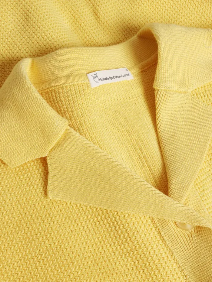 KnowledgeCotton Apparel Knits Racking Stitch Short Sleeved Shirt Regenerative Organic Certified 8211 Women KnowledgeCotton Apparel Knits Racking Stitch Short Sleeved Shirt Regenerative Organic Certified 8211 Women
