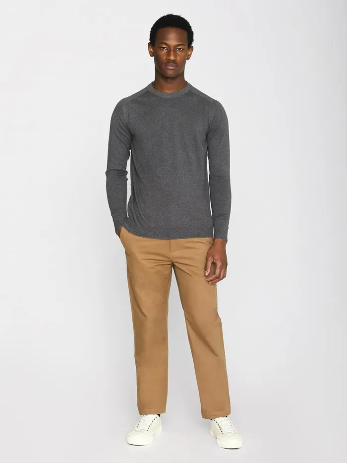 KnowledgeCotton Apparel Knits Regular Merino Knit Crew Neck Rws 8211 Men KnowledgeCotton Apparel Knits Regular Merino Knit Crew Neck Rws 8211 Men