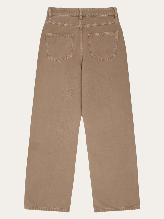 KnowledgeCotton Apparel Pants GALE Straight Midrise Raw Twill 5pocket Pants Gotsvegan 8211 Women KnowledgeCotton Apparel Pants GALE Straight Midrise Raw Twill 5pocket Pants Gotsvegan 8211 Women