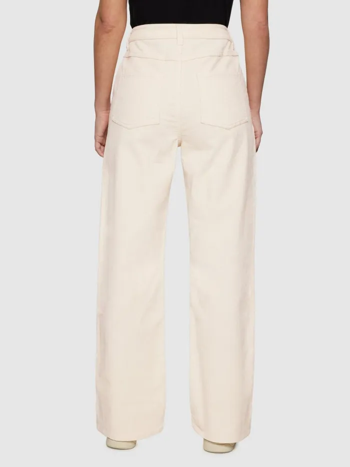 KnowledgeCotton Apparel Pants Organic Cotton Gale Corduroy Pants GOTS Egret 8211 Women KnowledgeCotton Apparel Pants Organic Cotton Gale Corduroy Pants GOTS Egret 8211 Women
