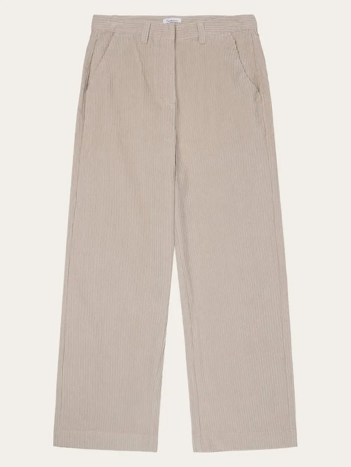 KnowledgeCotton Apparel Pants POSEY Wide Highrise Irregular Corduroy Pant Gotsvegan 8211 Women KnowledgeCotton Apparel Pants POSEY Wide Highrise Irregular Corduroy Pant Gotsvegan 8211 Women