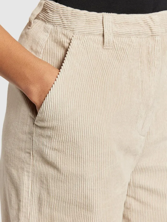 KnowledgeCotton Apparel Pants POSEY Wide Highrise Irregular Corduroy Pant Gotsvegan 8211 Women KnowledgeCotton Apparel Pants POSEY Wide Highrise Irregular Corduroy Pant Gotsvegan 8211 Women
