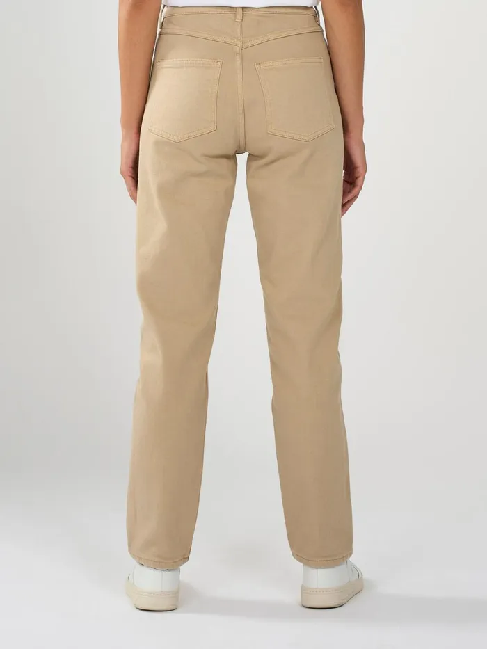 KnowledgeCotton Apparel Pants STELLA Tapered Twill Pants Incense 8211 Women KnowledgeCotton Apparel Pants STELLA Tapered Twill Pants Incense 8211 Women