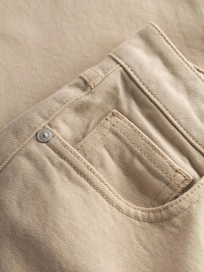 KnowledgeCotton Apparel Pants STELLA Tapered Twill Pants Incense 8211 Women KnowledgeCotton Apparel Pants STELLA Tapered Twill Pants Incense 8211 Women