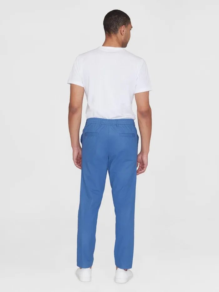 KnowledgeCotton Apparel Pants TIM Organic Cotton Pant GOTSVegan Moonlight Blue 8211 Men KnowledgeCotton Apparel Pants TIM Organic Cotton Pant GOTSVegan Moonlight Blue 8211 Men