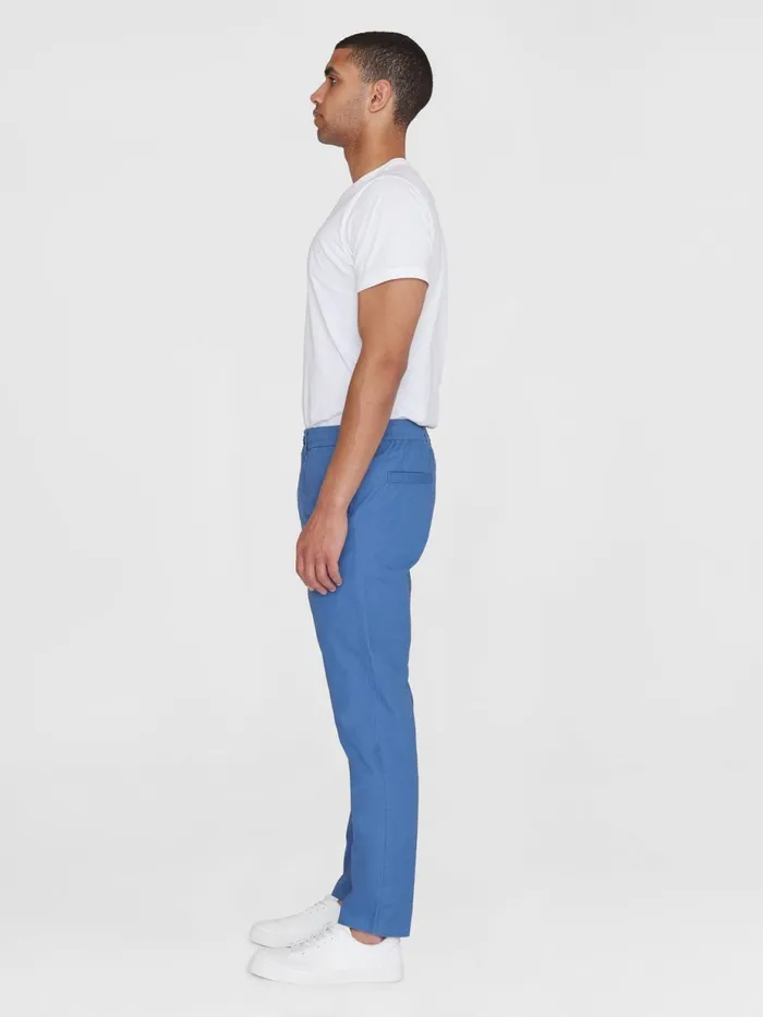 KnowledgeCotton Apparel Pants TIM Organic Cotton Pant GOTSVegan Moonlight Blue 8211 Men KnowledgeCotton Apparel Pants TIM Organic Cotton Pant GOTSVegan Moonlight Blue 8211 Men