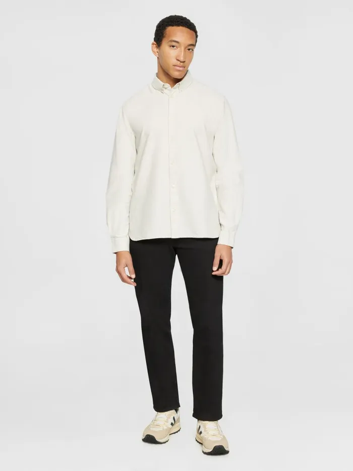 KnowledgeCotton Apparel Shirts Harald Small Owl Oxford Regular Fit Shirt Gotsvegan 8211 Men KnowledgeCotton Apparel Shirts Harald Small Owl Oxford Regular Fit Shirt Gotsvegan 8211 Men