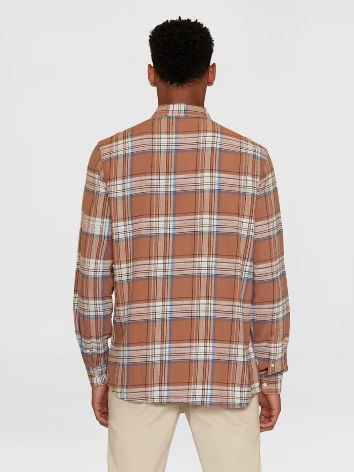 KnowledgeCotton Apparel Shirts Loose Checked Shirt Gotsvegan 8211 Men KnowledgeCotton Apparel Shirts Loose Checked Shirt Gotsvegan 8211 Men