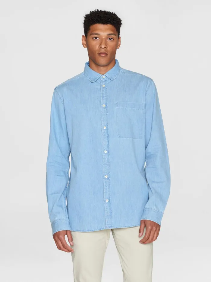 KnowledgeCotton Apparel Shirts Loose Shirt Gotsvegan 8211 Men KnowledgeCotton Apparel Shirts Loose Shirt Gotsvegan 8211 Men
