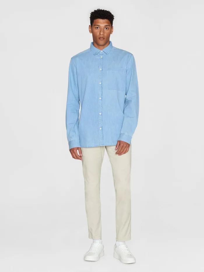KnowledgeCotton Apparel Shirts Loose Shirt Gotsvegan 8211 Men KnowledgeCotton Apparel Shirts Loose Shirt Gotsvegan 8211 Men