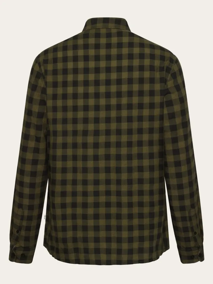 KnowledgeCotton Apparel Shirts Regular Checked Shirt Gotsvegan 8211 Men KnowledgeCotton Apparel Shirts Regular Checked Shirt Gotsvegan 8211 Men