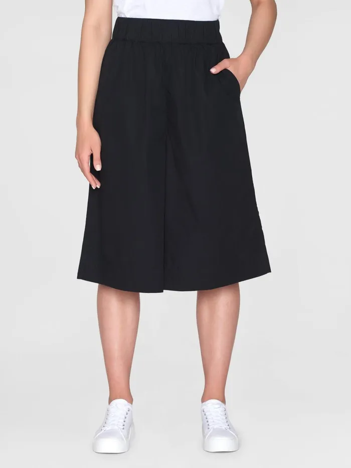 KnowledgeCotton Apparel Shorts EVE Culotte Highrise Extra Wide Shorts Gotsvegan 8211 Women KnowledgeCotton Apparel Shorts EVE Culotte Highrise Extra Wide Shorts Gotsvegan 8211 Women