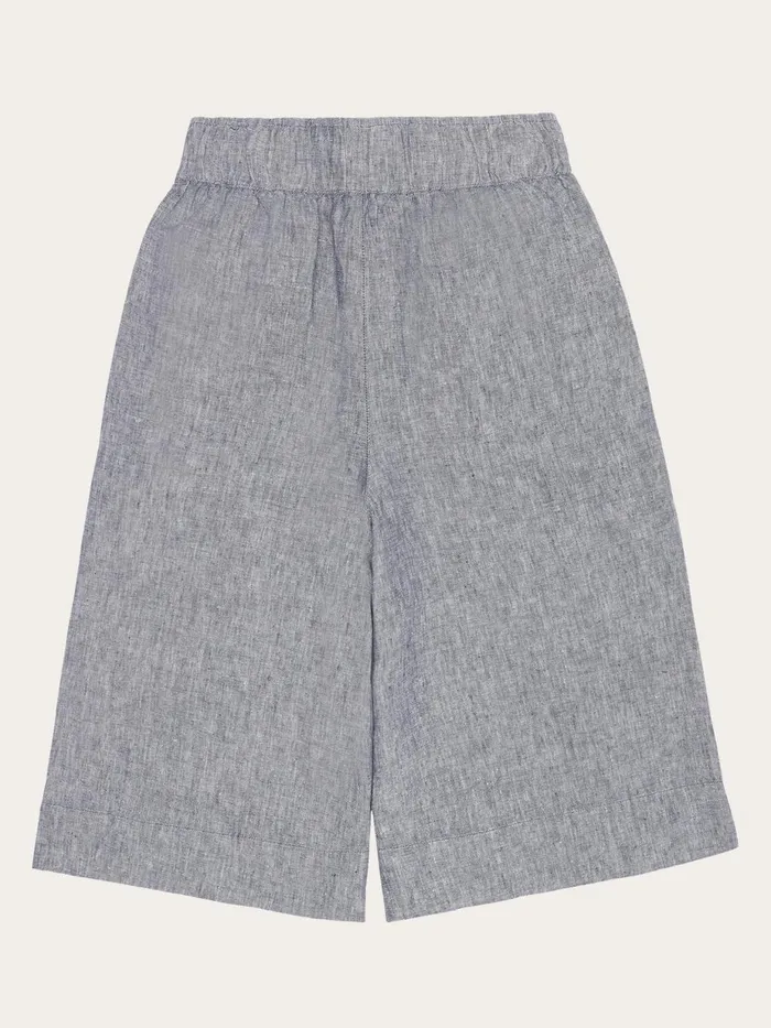 KnowledgeCotton Apparel Shorts EVE Culotte Highrise Wide Linen Shorts Gotsvegan 8211 Women