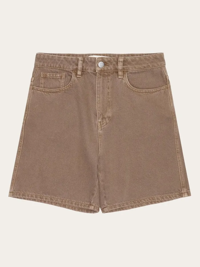KnowledgeCotton Apparel Shorts GALE Straight Midrise Twill 5pocket Shorts Gotsvegan 8211 Women KnowledgeCotton Apparel Shorts GALE Straight Midrise Twill 5pocket Shorts Gotsvegan 8211 Women