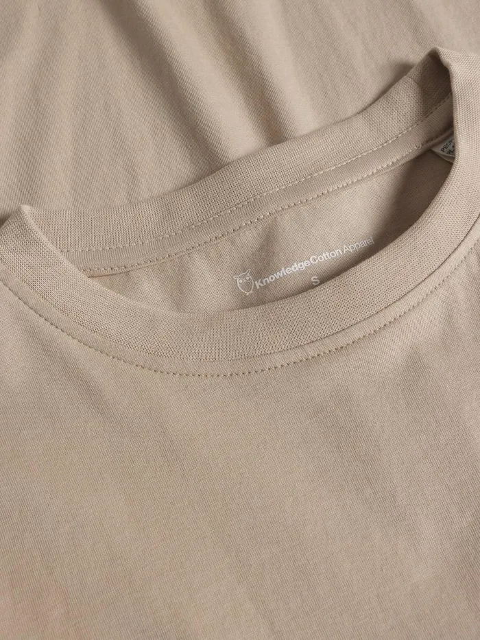 KnowledgeCotton Apparel TShirts And Tops Basic Pima Cotton Tshirt Gotsvegan 8211 Women KnowledgeCotton Apparel TShirts And Tops Basic Pima Cotton Tshirt Gotsvegan 8211 Women