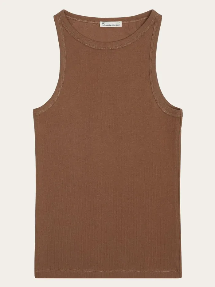 KnowledgeCotton Apparel TShirts And Tops Racer Rib Top Tuffet 8211 Women