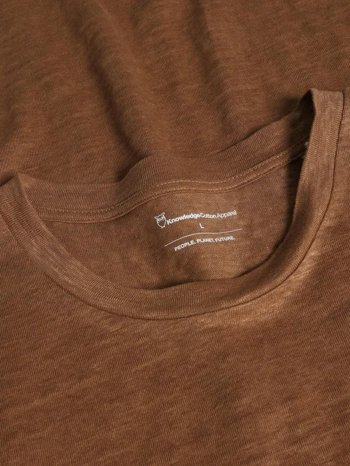 KnowledgeCotton Apparel TShirts Linen Tshirt Tuffet 8211 Men KnowledgeCotton Apparel TShirts Linen Tshirt Tuffet 8211 Men