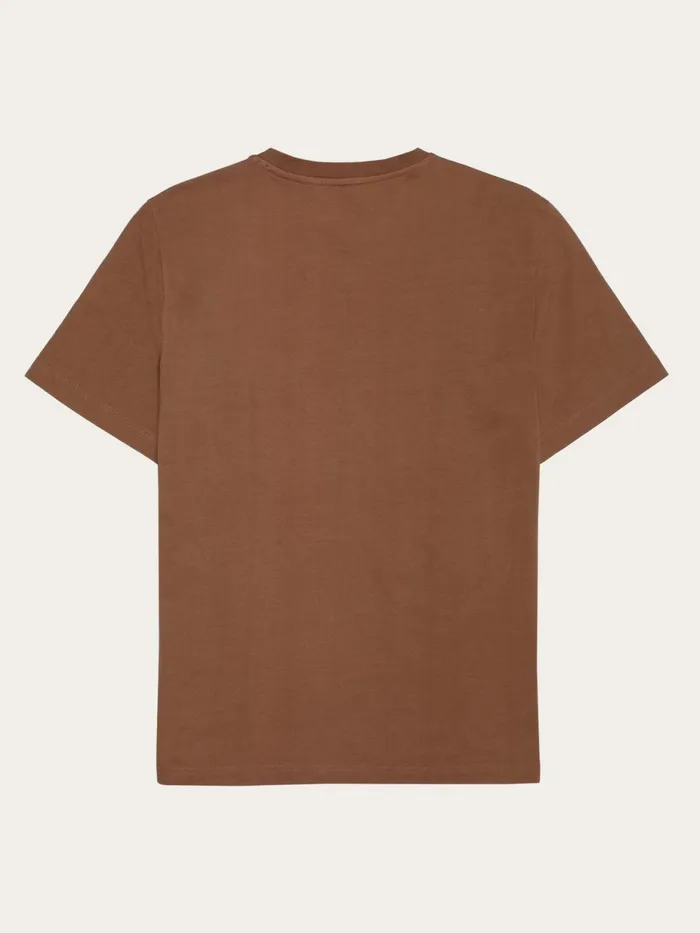 KnowledgeCotton Apparel TShirts Regular Dropshoulder Short Sleeve Heavy Single Jersey Printed Tshirt GOTSVegan Tuffet 8211 Men KnowledgeCotton Apparel TShirts Regular Dropshoulder Short Sleeve Heavy Single Jersey Printed Tshirt GOTSVegan Tuffet 8211 Men