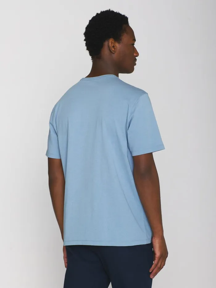 KnowledgeCotton Apparel TShirts Regular Fit Basic Tee Asley Blue 8211 Men KnowledgeCotton Apparel TShirts Regular Fit Basic Tee Asley Blue 8211 Men