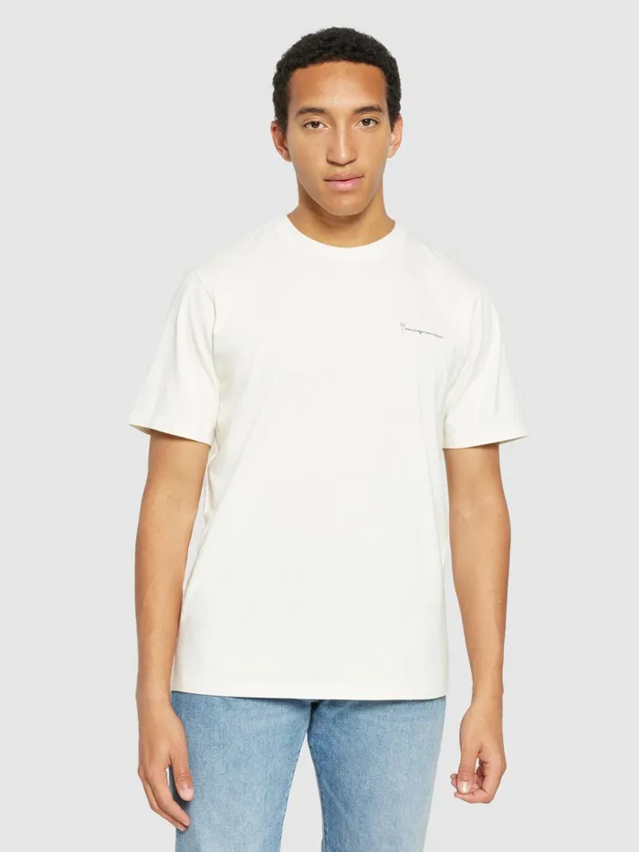 KnowledgeCotton Apparel TShirts Regular Fit Chill Camp Back Print Tshirt Regenerative Organic Certified 8211 Men KnowledgeCotton Apparel TShirts Regular Fit Chill Camp Back Print Tshirt Regenerative Organic Certified 8211 Men