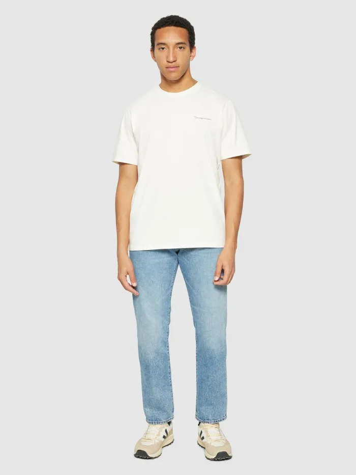 KnowledgeCotton Apparel TShirts Regular Fit Chill Camp Back Print Tshirt Regenerative Organic Certified 8211 Men KnowledgeCotton Apparel TShirts Regular Fit Chill Camp Back Print Tshirt Regenerative Organic Certified 8211 Men