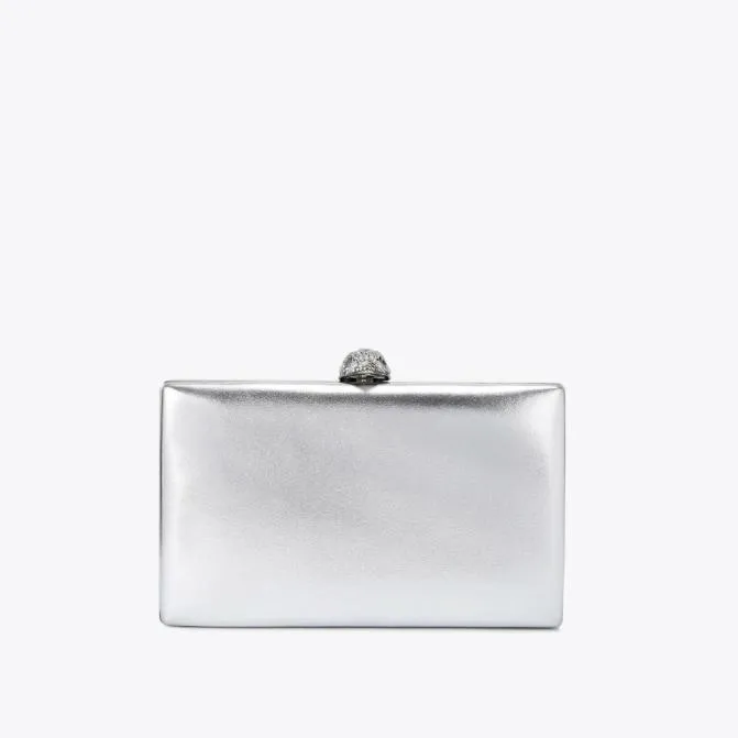 Kurt Geiger Clutch Bags Crystal Kensington Clutch Bag Silver 8211 Women