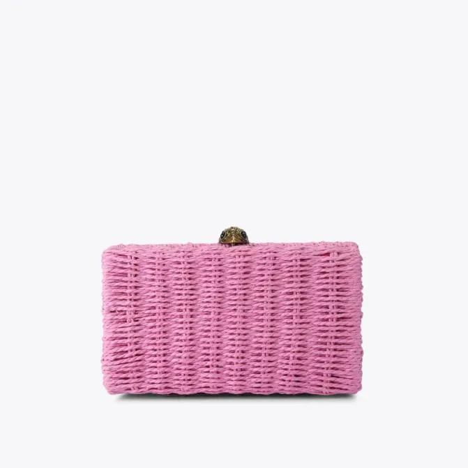 Kurt Geiger Clutch Bags Kensington Clutch Bag Pink Combination 8211 Women