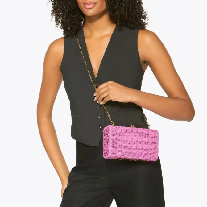 Kurt Geiger Clutch Bags Kensington Clutch Bag Pink Combination 8211 Women
