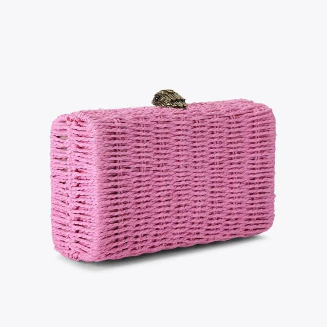 Kurt Geiger Clutch Bags Kensington Clutch Bag Pink Combination 8211 Women