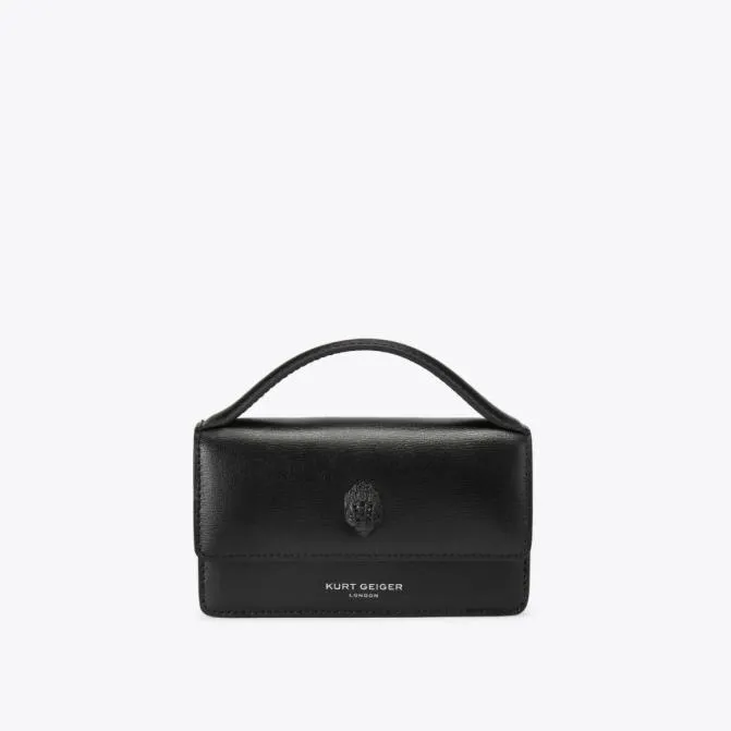 Kurt Geiger Crossbody Bags Extra Small Bond Drench Top Handle Bag Black 8211 Women Kurt Geiger Crossbody Bags Extra Small Bond Drench Top Handle Bag Black 8211 Women