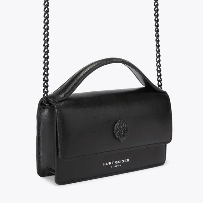 Kurt Geiger Crossbody Bags Extra Small Bond Drench Top Handle Bag Black 8211 Women
