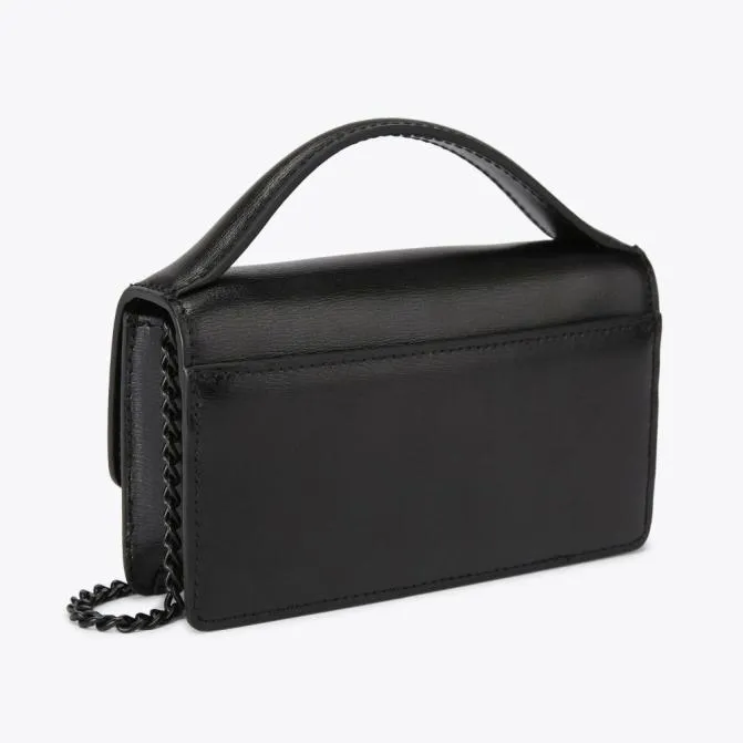 Kurt Geiger Crossbody Bags Extra Small Bond Drench Top Handle Bag Black 8211 Women