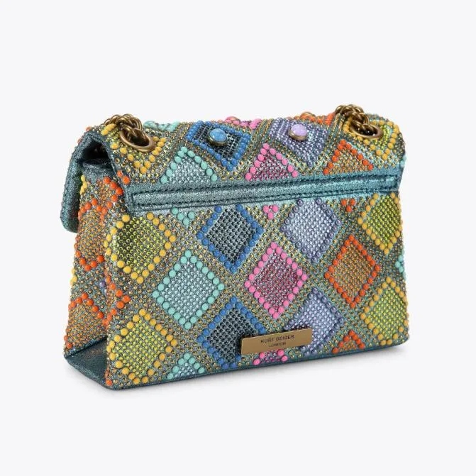 Kurt Geiger Crossbody Bags Mini Jewel Kensington Bag Turquoise Other 8211 Women
