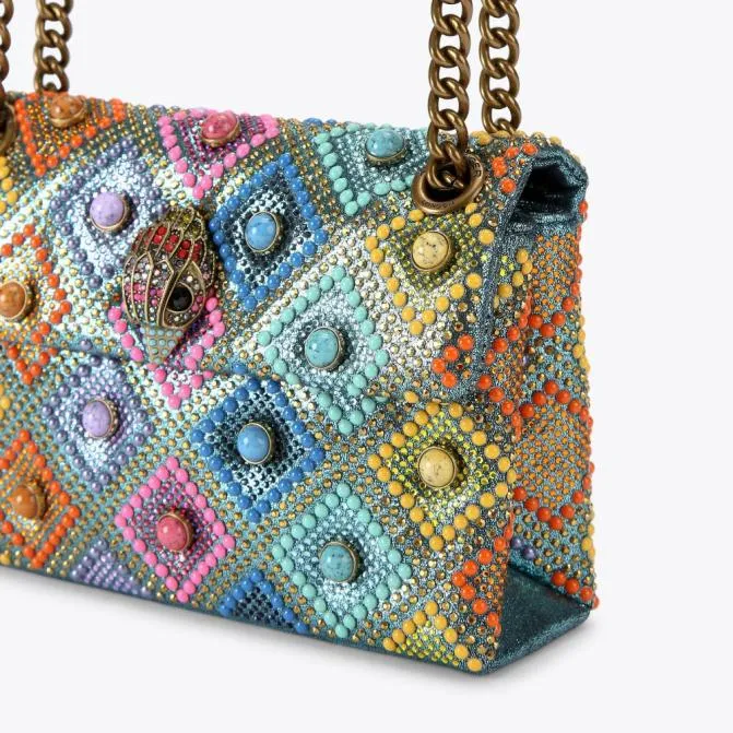Kurt Geiger Crossbody Bags Mini Jewel Kensington Bag Turquoise Other 8211 Women