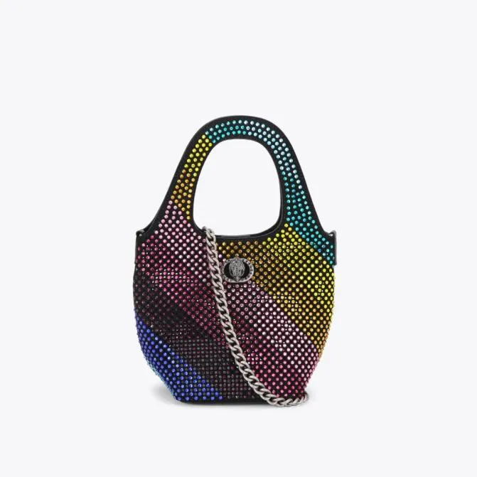 Kurt Geiger Crossbody Bags Small Chelsea Crystal Bag Black Combination 8211 Women Kurt Geiger Crossbody Bags Small Chelsea Crystal Bag Black Combination 8211 Women