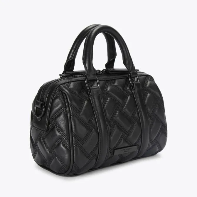 Kurt Geiger Crossbody Bags Small Kensington Drench Boston Bag Black 8211 Women