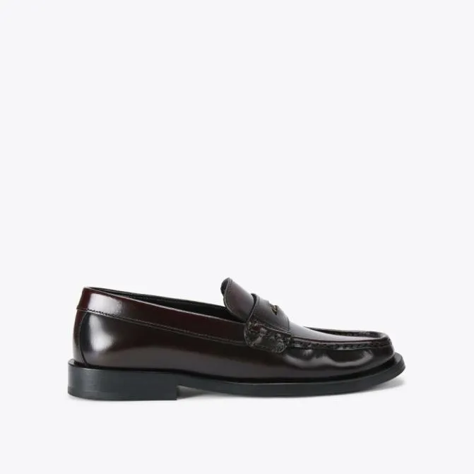 Kurt Geiger Dress Shoes Luis Penny Loafer Wine 8211 Men