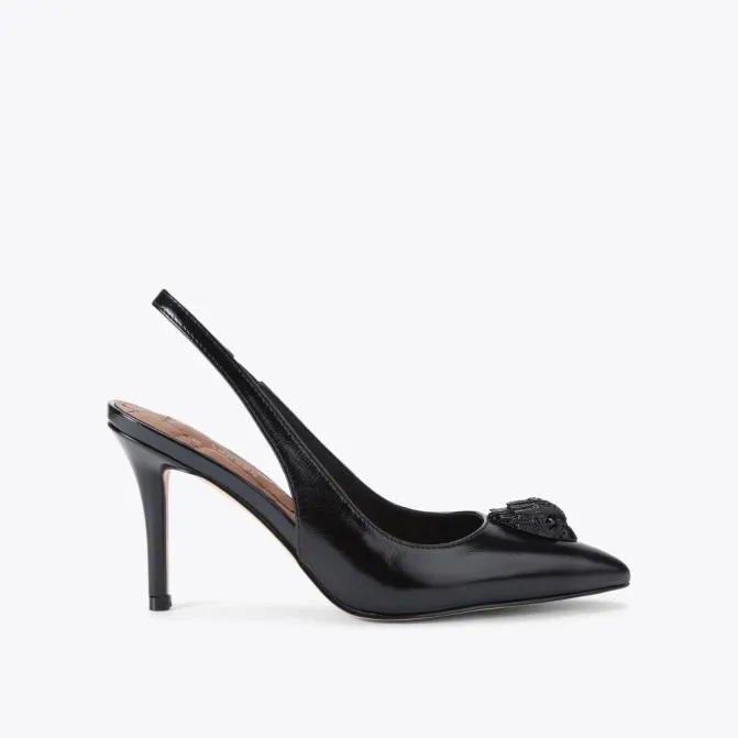 Kurt Geiger Heels Belgravia Drench Silng Back Heel Black 8211 Women