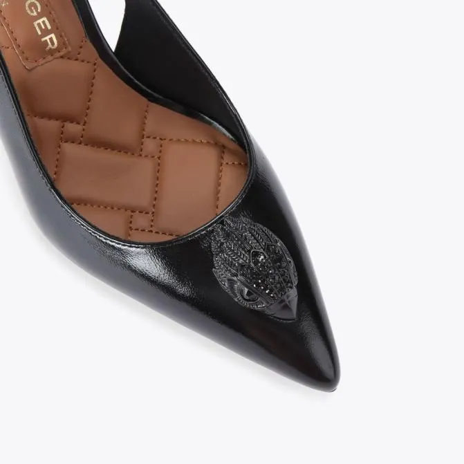 Kurt Geiger Heels Belgravia Drench Silng Back Heel Black 8211 Women