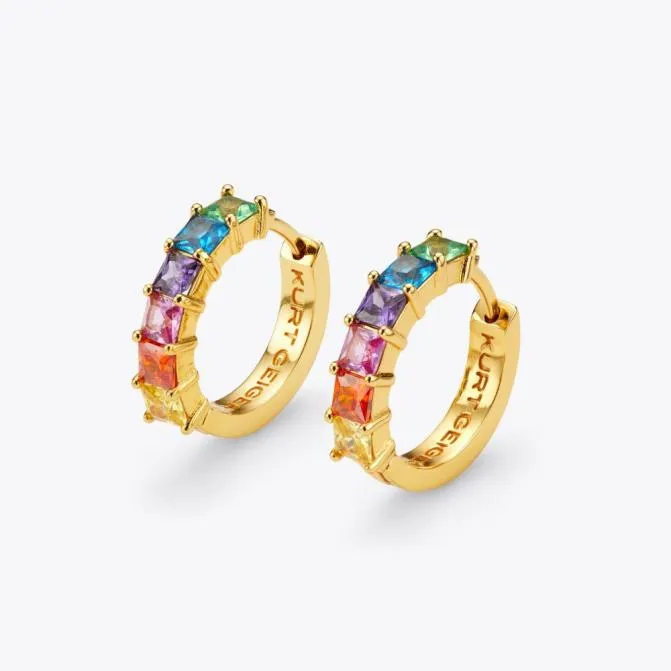 Kurt Geiger Jewelry Crystal Huggie Earrings Multiother 8211 Women