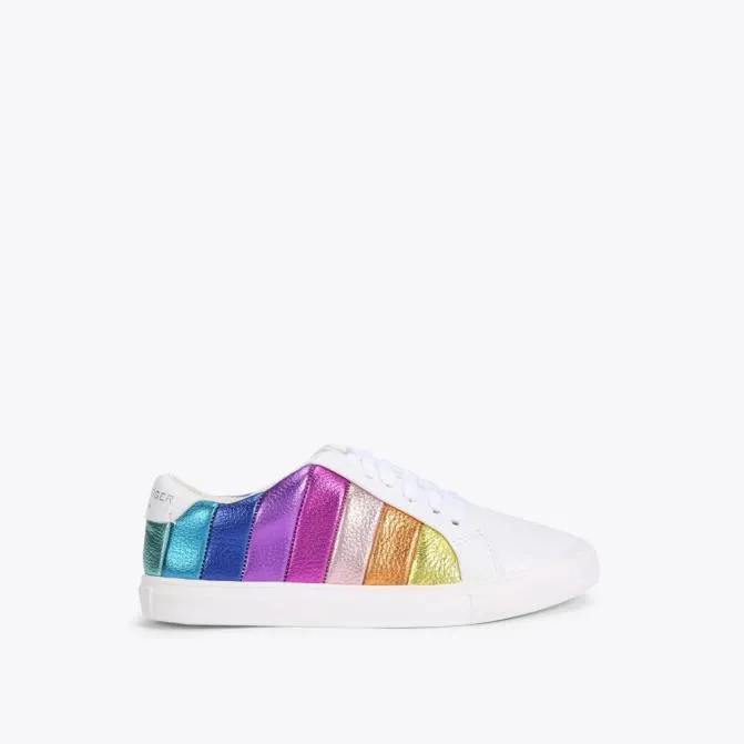 Kurt Geiger Kids Junior Lane Stripe Sneaker Multiother 8211 Women