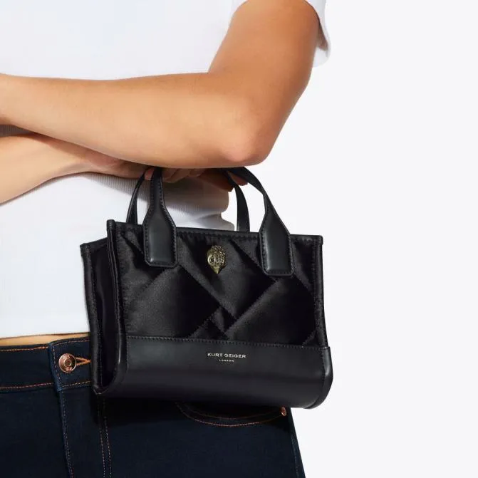 Kurt Geiger Mini Bags Extra Small Recycled Shopper Bag Black Combination 8211 Women