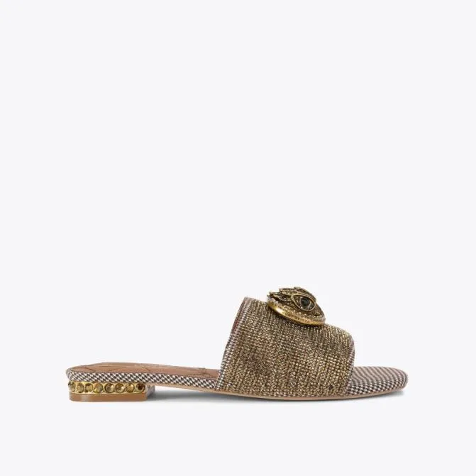 Kurt Geiger Sandals Chelsea Flat Sandal Beige 8211 Women