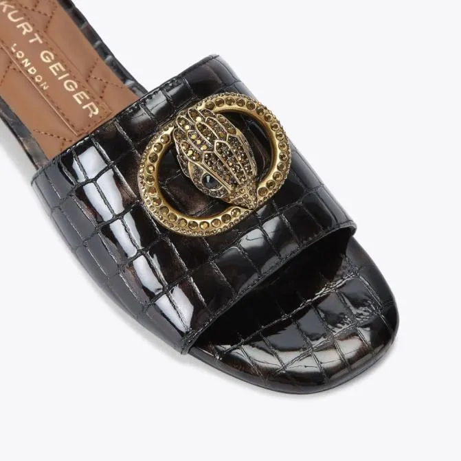 Kurt Geiger Sandals Chelsea Flat Sandal Black Combination 8211 Women