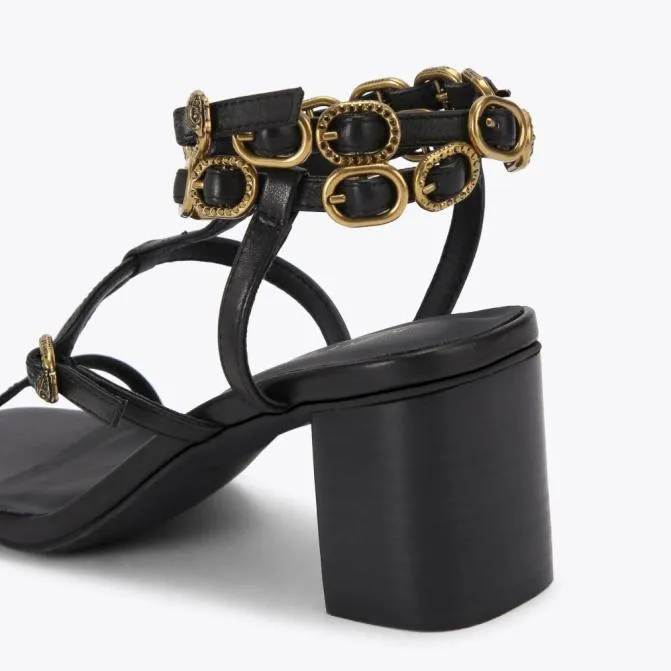 Kurt Geiger Sandals Regent Gladiator Heel Black 8211 Women