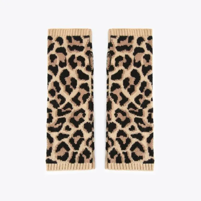 Kurt Geiger Scarves and Gloves Octavia Knit Gloves Brown Other 8211 Women