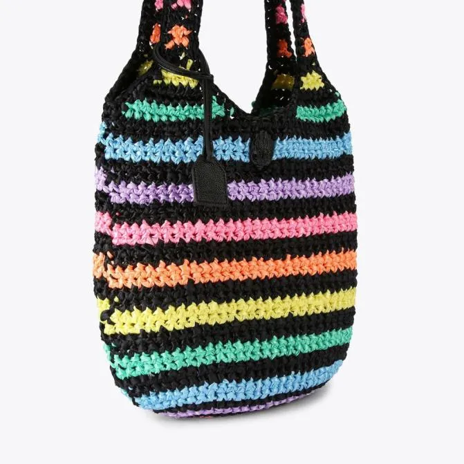 Kurt Geiger Shoulder Bags Crochet Tote Bag Black Other 8211 Women